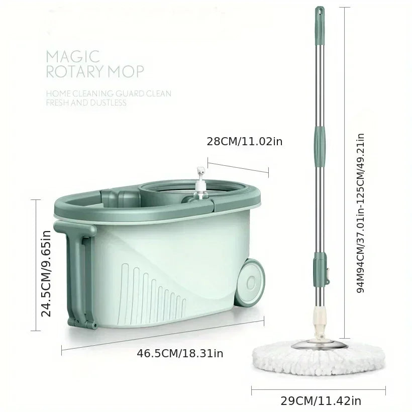 2025 NEW HOT spin mop with automatic rotating mop head