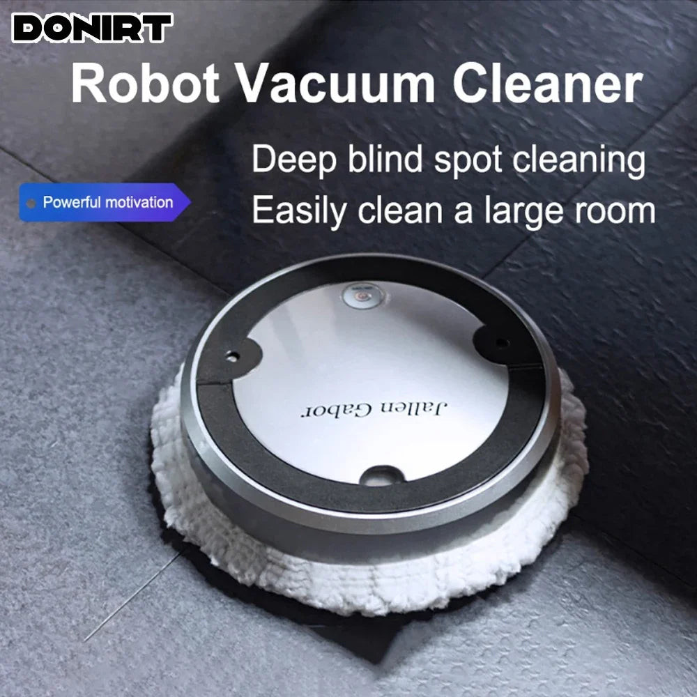 New mopping machine with sprayer, wet and dry smart home floor sweeping.